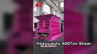स्विस रीसाइक्लिंग यार्ड के लिए अनुकूलित 400-टन कंटेनर स्क्रैप शीयर