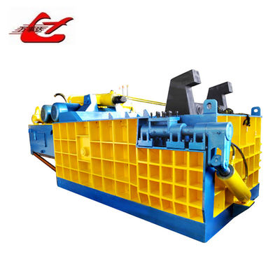 Metal Material Compactors And Balers 100 Tons Baling Force Advanced PLC Control System