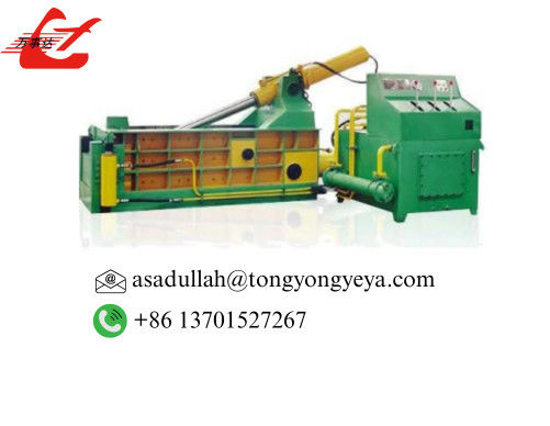 1500 Kg/Hr Low Noise Hydraulic Metal Baler Heavy Duty Scrap Compactor