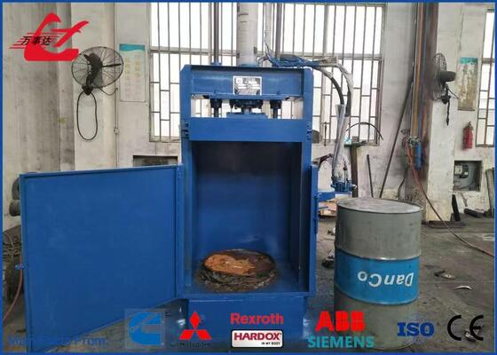 Drum Crusher With 250 KN Max Push Force And 11 KW Power For High Efficiency Metal Recycling