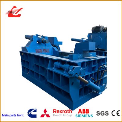 Hydraulic Scrap Metal Baler 1600 KN Force High-Density Steel Recycling Press For Professional Operations