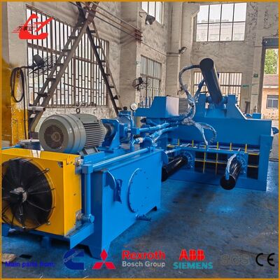 Hydraulic Scrap Metal Baler 3500-4500 Kg/H High Output Turn Out Discharge