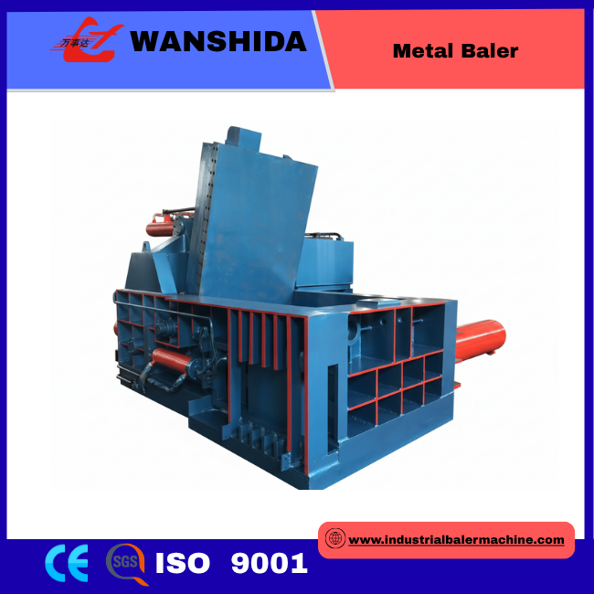 Wanshida Y83-135A Hydraulic Metal Baler | Compact High-Efficiency Scrap Metal Compactor