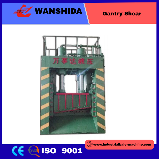 Q43A-4000 Hydraulic Gantry Shear 4000kN Force 800mm Blade for Metal Processing