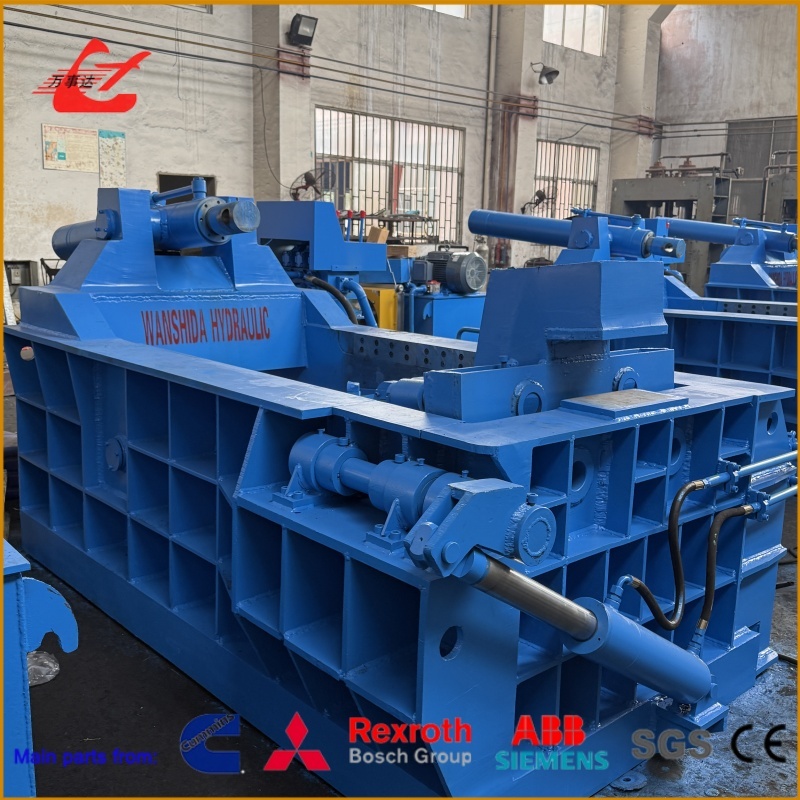 Efficient Compression Hydraulic Metal Baler For Heavy-Duty Scrap Recycling With PLC Control