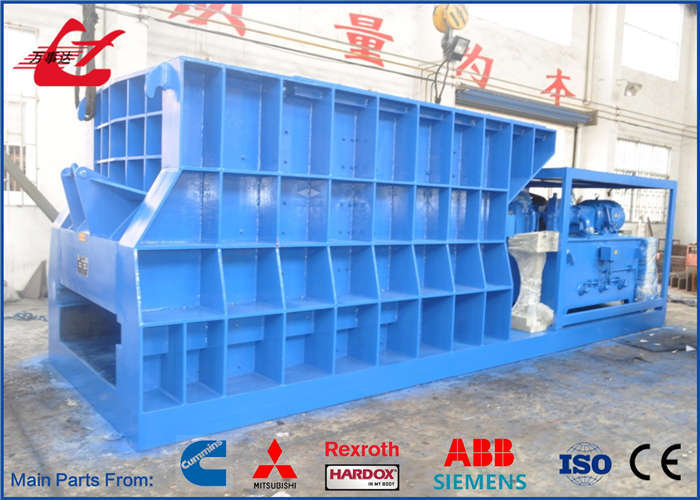 Heavy Scrap Container Style Metal Shear 4000kN Safety-Focused Hydraulic Cutting System For Heavy Scrap