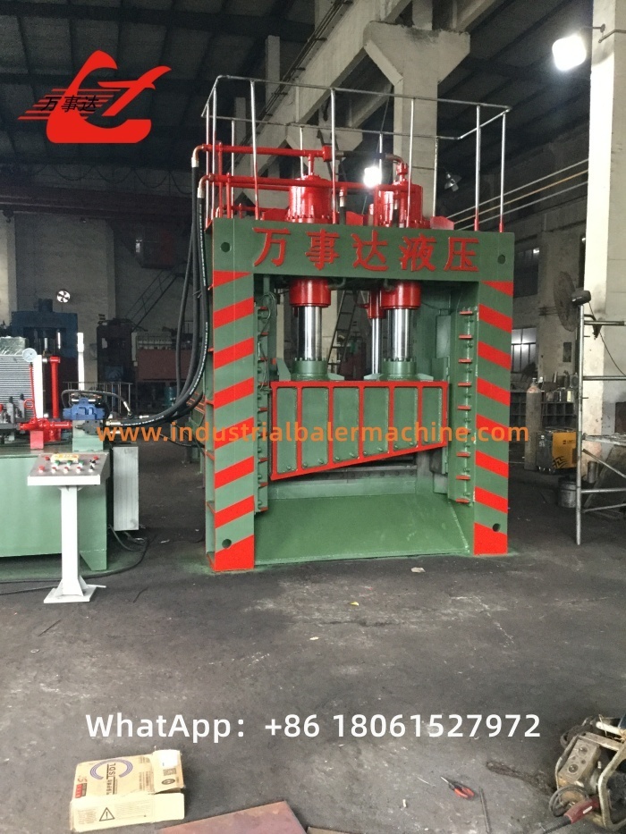 8000kN Gantry Shear 270kw With Higher Cutting Force For Reducing Scrap Processing Cost In Metal Recycling Plants