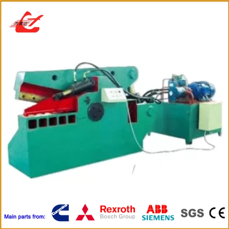 Industrial Alligator Shear With 2000kN Cutting Force For Medium Scrap Steel And Recycling Yard Processing